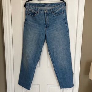Old Navy High rise OG loose medium wash jeans